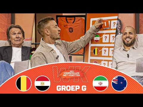 🔮 BRAM VAN POLEN twijfelt of MOHAMED SALAH het nog kan 🇧🇪🇪🇬🇮🇷🇳🇿 | Groep G | Voorspellen met Vedetten thumbnail