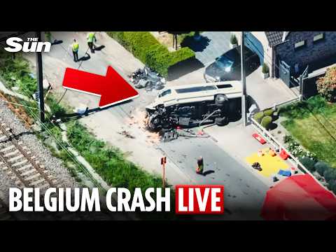 LIVE: Emergency workers at scene after train crashes into school bus in Buggenhout thumbnail