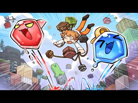 만우절이라 말 안 듣는 블록들과 더 말 안 듣는 슬라임들 ㅋㅋ thumbnail