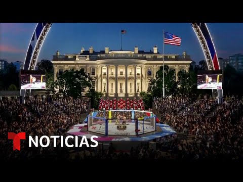 Trump reacciona a cancelación de artistas para el evento por los 250 años | Noticias Telemundo thumbnail