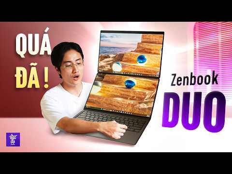 Laptop 2 màn hình 90 triệu có thực dụng gì đây? Đánh giá ASUS Zenbook DUO (2026) thumbnail