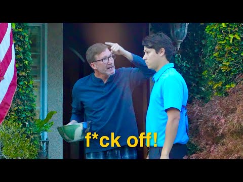 annoying door to door salesman prank thumbnail