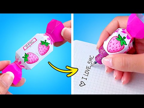 TOO CUTE TO BE REAL! ? Mini Paper Crafts for School & More thumbnail