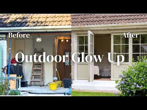 Outdoor Glow Up + Satisfying Garden Transformation 🏡 thumbnail