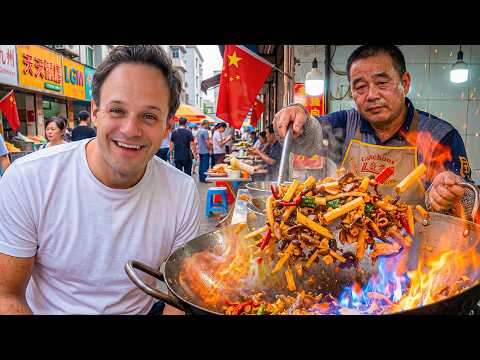 Chinese Street Food Heaven!! 14 Hour Chinese Food Tour in Guizhou, China! thumbnail