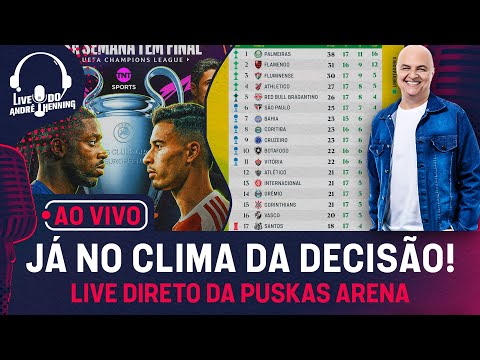 AO VIVO: ESQUENTA PARA A FINAL DA CHAMPIONS DIRETO DE BUDAPESTE;PALMEIRAS VENCE O FLAMENGO NO MARACA thumbnail