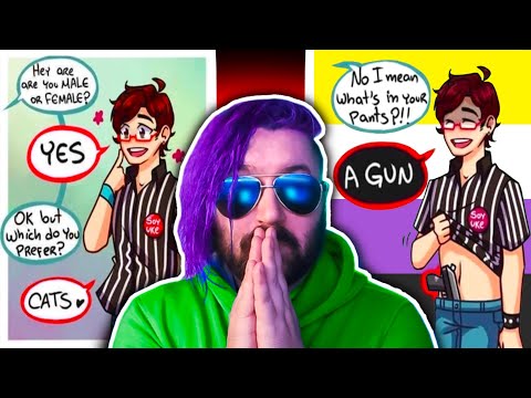 ..my gender? a G*N💅✨|🌈Enby Memes thumbnail