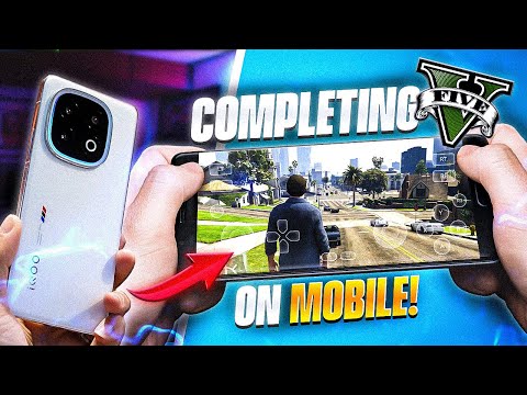 Completing GTA 5 On Mobile Before GTA 6 Releases! ( Part 1 ) ? thumbnail