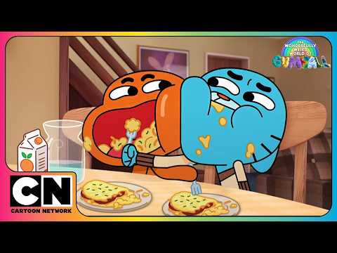 🍔 The Wonderfully Weird World of Gumball 🍔 | FOOD Moments Compilation thumbnail