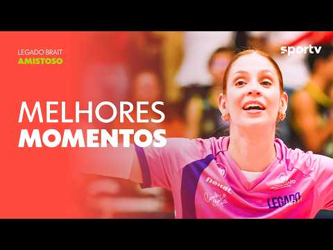 TIME BRAIT 2 X 1 TIME CAMILA | MELHORES MOMENTOS | AMISTOSO LEGADO BRAIT | sportv thumbnail