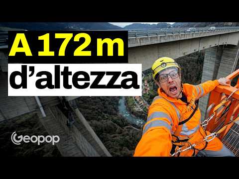 Sospeso a 172 metri d’altezza: come viene monitorata la rete autostradale thumbnail