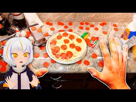 HACIENDO PIZZA EN CASA | ChuyMine REACCIONA a Buttered Side Down thumbnail