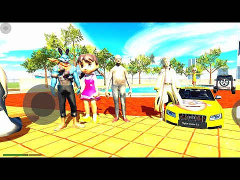 Indian bike driving 3D game ke all cheat code and new npc Spider-Man aur Superman thumbnail