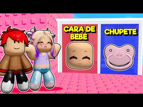 JUGAMOS la TORRE TROLL de QUE PREFIERES VERSIÓN BEBÉS en Roblox con LYNA thumbnail