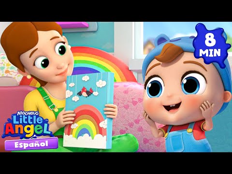 Hora de leer en el Día de los libros 📚 Canciones Infantiles 🎵 Little Angel Español thumbnail