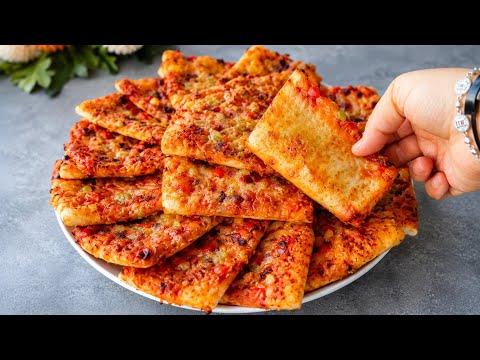 SADECE SOĞAN DOĞRAYIN 👆  PİZZADAN ÇOK DAHA İYİ❗️ Her Evde Olan Malzemelerle Hazırlayın. thumbnail