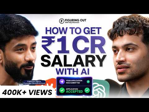 How To Grow Your Salary To ₹1 Crore Using AI | Vaibhav Sisinty | FO514 Raj Shamani thumbnail