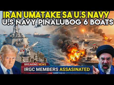 BREAKING! NAGKAROON ng SAGUPAAN sa STRAIT of HORMUZ sa PAGITAN ng U.S NAVY at IRAN thumbnail