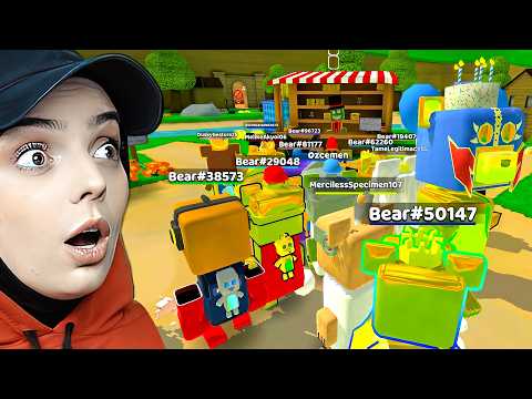 SÜPER AYI 21 KİŞİ AYNI ANDA OYUNA GİRDİ! ?? thumbnail