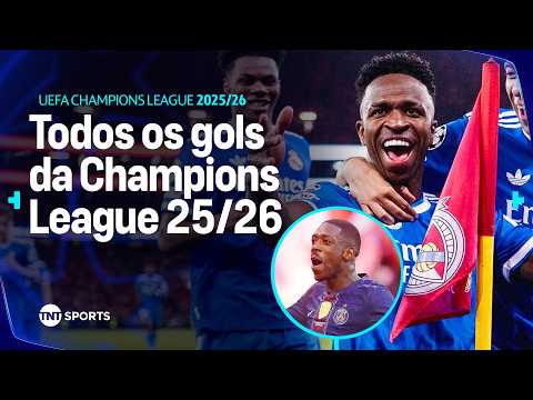 GOLAÇOS, FALHAS BIZONHAS E MUITO MAIS! ABSOLUTAMENTE TODOS OS 655 GOLS DA CHAMPIONS LEAGUE 2025/26! thumbnail