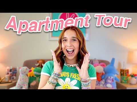 Apartment Tour living ALONE at 18!! thumbnail
