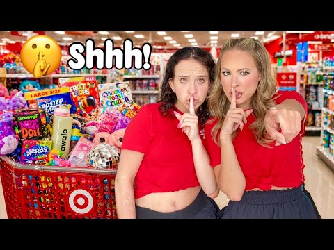 SECRETLY BUYING WHAT OTHER PEOPLE BUY AT TARGET 🎯🛒🤫 #target #shopping #challenge #trending #viral thumbnail