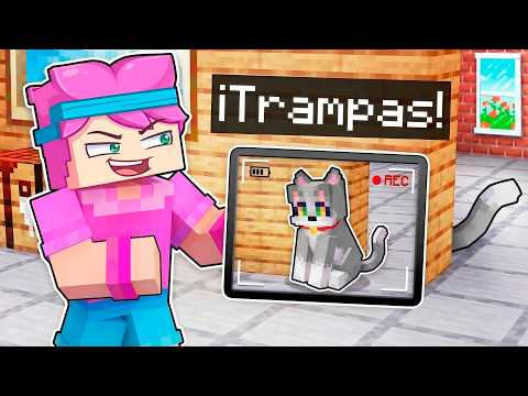 Hice TRAMPAS en el ESCONDITE con CAMARAS DE SEGURIDAD... 😂 LOS VECINOS #10 thumbnail
