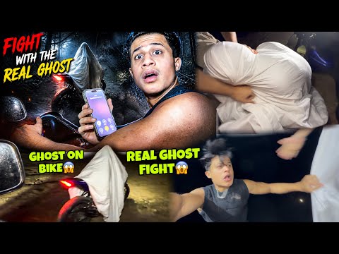 Real Ghost Fight in Dark Jungle? First Time on Youtube?⚠️ thumbnail