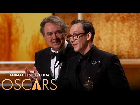 'The Girl Who Cried Pearls' Wins Best Animated Short Film | 98th Oscars Speech (2026) thumbnail