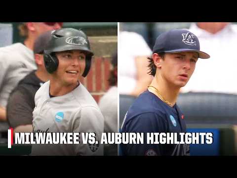 20+ RUNS 🍿 Milwaukee Panther vs. Auburn Tigers | Full Game Highlights | ESPN College Baseball thumbnail