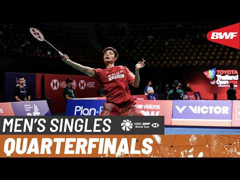 TOYOTA Thailand Open 2026 | Shi Yu Qi (CHN) [1] vs Koki Watanabe (JPN) | QF thumbnail