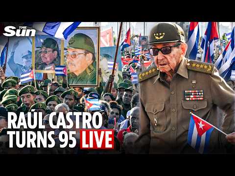 LIVE: Cuba marks Raúl Castro's 95th birthday amid rising US tensions as he remains in hiding thumbnail