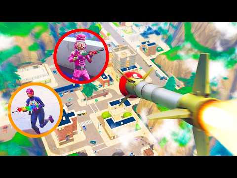 I miei amici si NASCONDONO dal MISSILE GUIDATO su FORTNITE! thumbnail