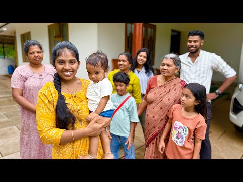കുഞ്ഞ് വന്നശേഷം കാത്തിരുന്നത് ഇതിനാണ് 😊 കവി യാത്ര പറഞ്ഞ് വീട്ടിൽ നിന്നിറങ്ങി  thumbnail