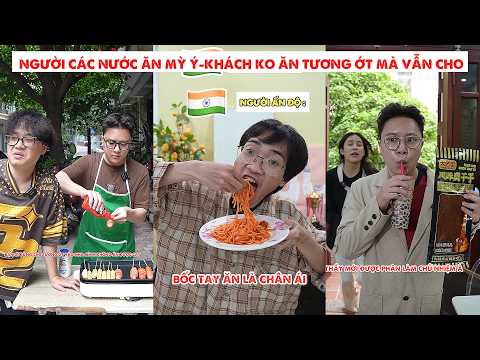 Người Các Nước Khi Ăn MÌ Ý - Khách Ko Ăn Tương Ớt Mà Vẫn Cho thumbnail