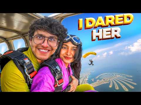 I Dared Ruchika to Jump from a Plane and She Did... thumbnail