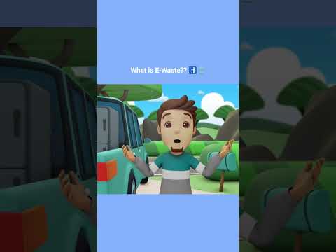 What is E-Waste?? 🗑️🚮 | Islamic Series & Songs For Kids | Omar & Hana English thumbnail