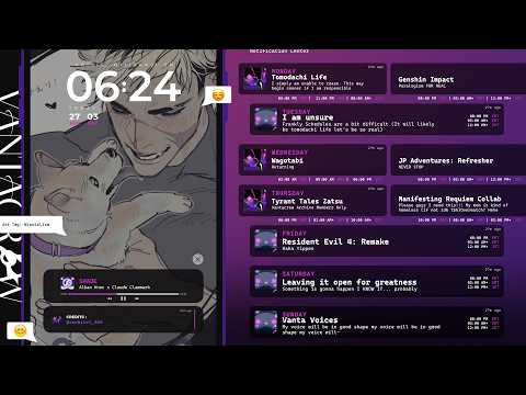 【schedule & free chat】 thumbnail