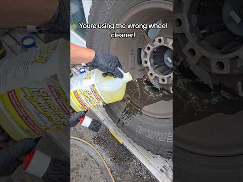 Youre using the wrong wheel cleaner! Dura-coating.com thumbnail