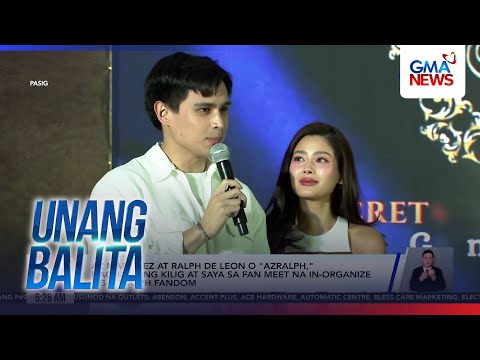 AZ Martinez at Ralph de Leon o 'AZRalph,' naghatid ng kilig at saya sa fan meet... | Unang Hirit thumbnail