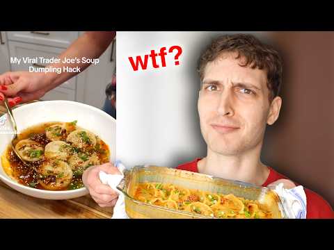 Testing Viral Trader Joes Recipe Hacks thumbnail