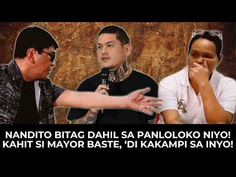"Nandito BITAG dahil sa PANLOLOKO Niyo! Kahit si MAYOR BASTE, 'Di Kakampi sa Inyo!" thumbnail