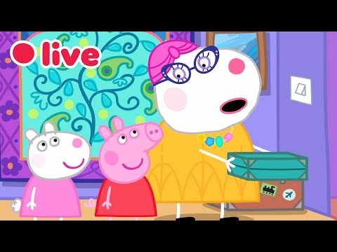 ? LIVE: Funny Adventures With Peppa Pig ?✨ Cute Kids Cartoons ? Back to Back FULL HD Episodes thumbnail