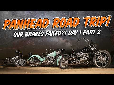 Our Brakes Gave Out! (Camping On Panheads Part 2) - Vlog 252 thumbnail