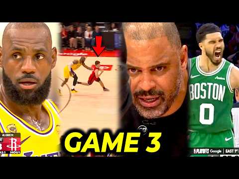 MAMAW si LeBron sinagip ang Lakers, napamura ang Coach ng Rockets | 2 CRAZY GAMES, Celtics vs 76ers! thumbnail