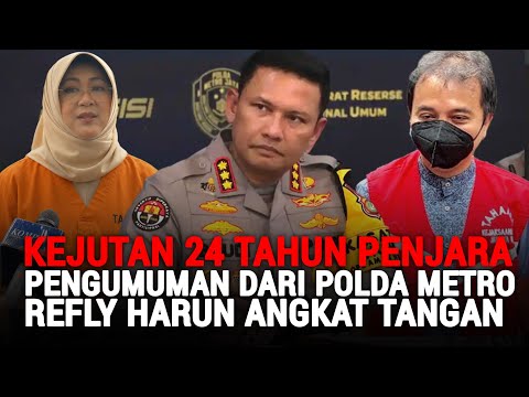 PENGUMUMAN POLDA METRO JAYA, KEJUTAN 24 TAHUN PENJARA, REFLY HARUN ANGKAT TANGAN, NASIB ROY SURYO thumbnail