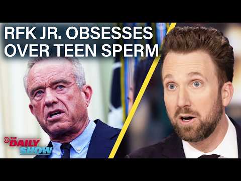 RFK Jr. Dissatisfied with Teen Sperm & Sean Duffy Gets Back to Reality | The Daily Show thumbnail