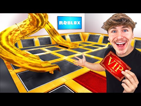 J’AI CONSTRUIT MON PROPRE TRAMPOLINE PARK !! (Incroyable) thumbnail