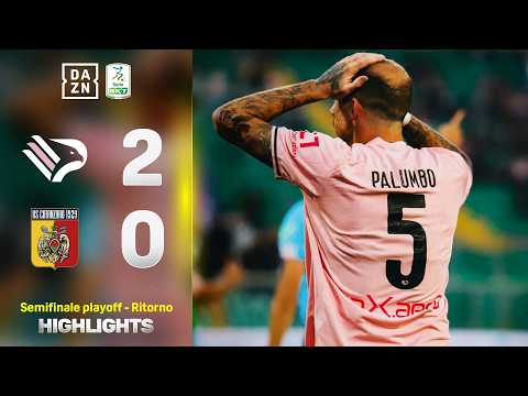 CATANZARO in finale! Non bastano POHJANPALO e MODESTO: Palermo-Catanzaro 2-0 | Serie BKT | DAZN thumbnail