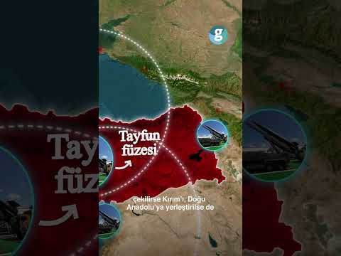 Haritalı menzil analizi: Tayfun Füzesi nereleri vurabilir? thumbnail